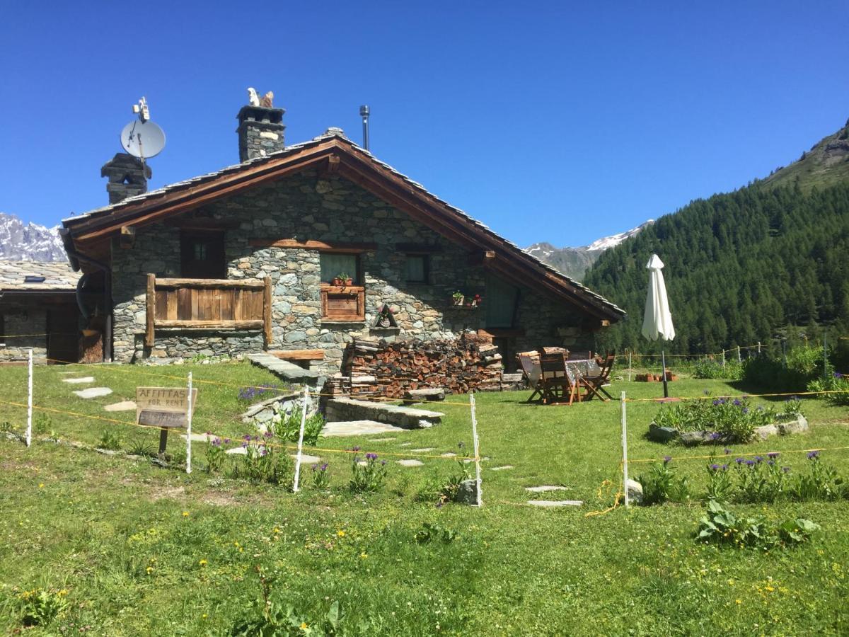 Chalet Gorret Cheneil Valtournenche Exteriér fotografie
